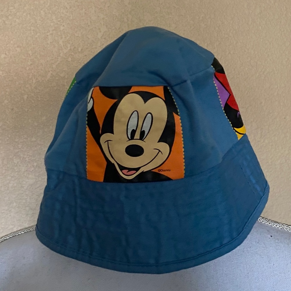 Disney kids bucket hat blue